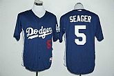 Los Angeles Dodgers #5 Corey Seager Navy Blue Cooperstown Stitched Baseball Jersey,baseball caps,new era cap wholesale,wholesale hats